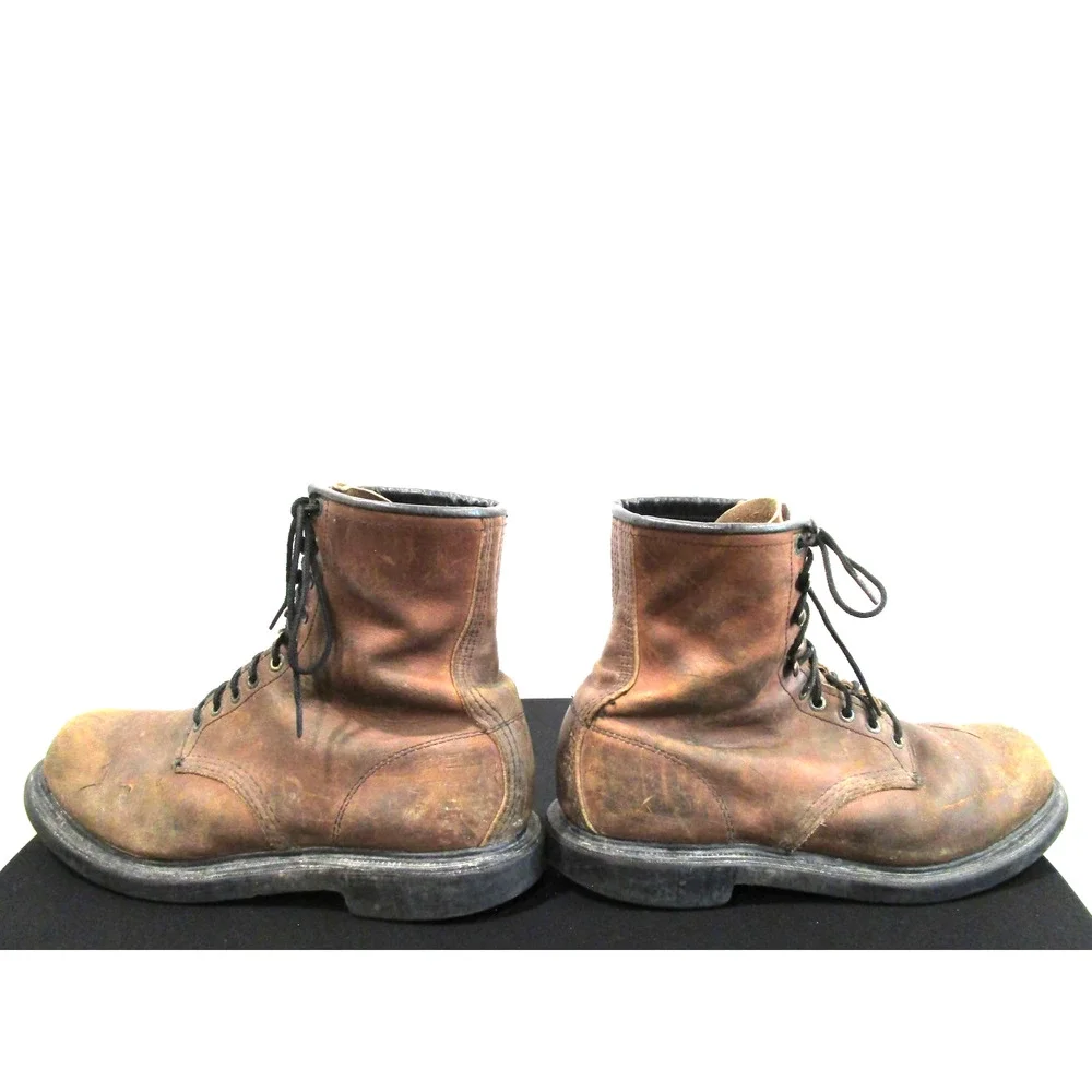 Red Wing 953 Supersole Brown Leather Orthotic Friendly Work Boots Men 10 D